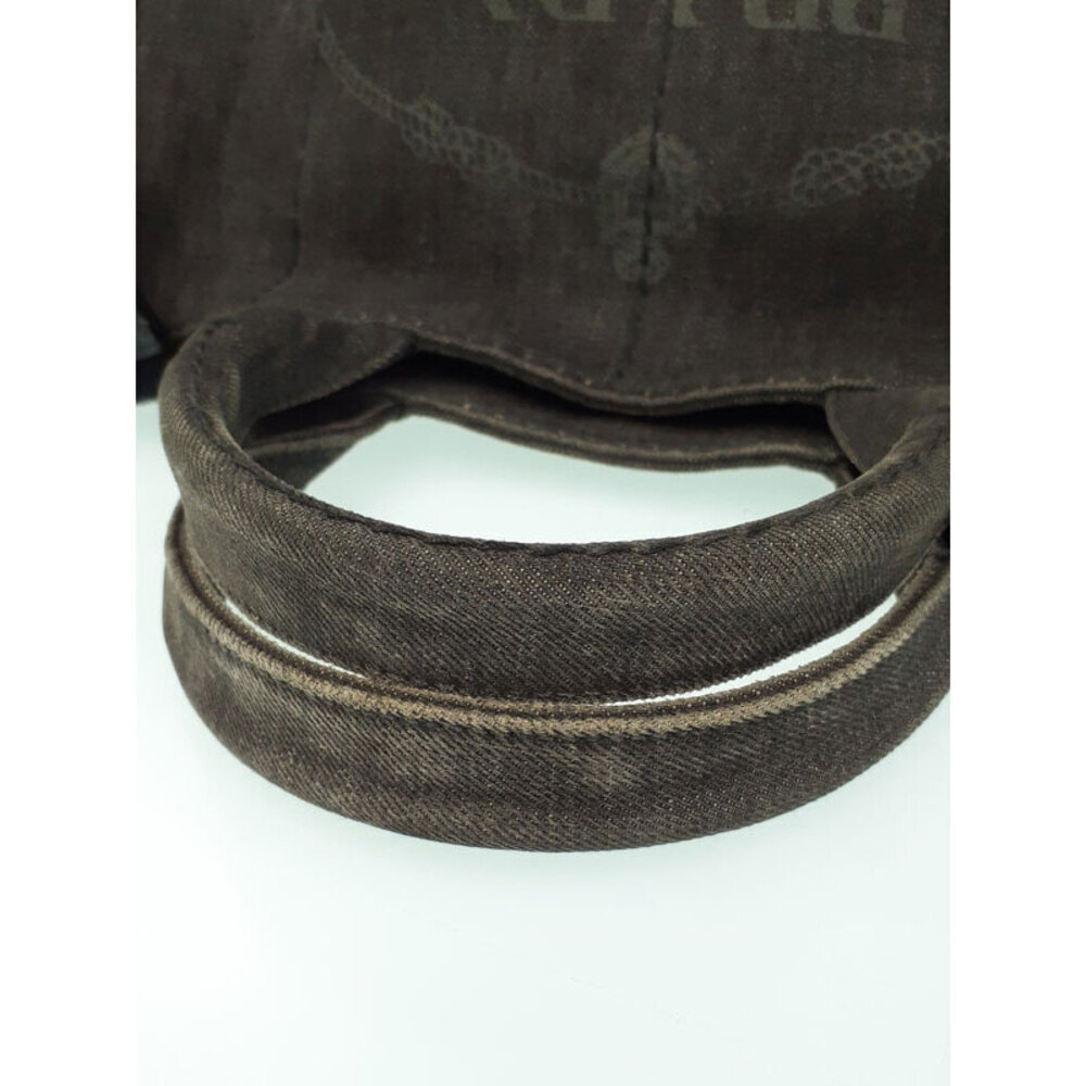 Prada Denim Canapa Tote Bag - Picture 5 of 9